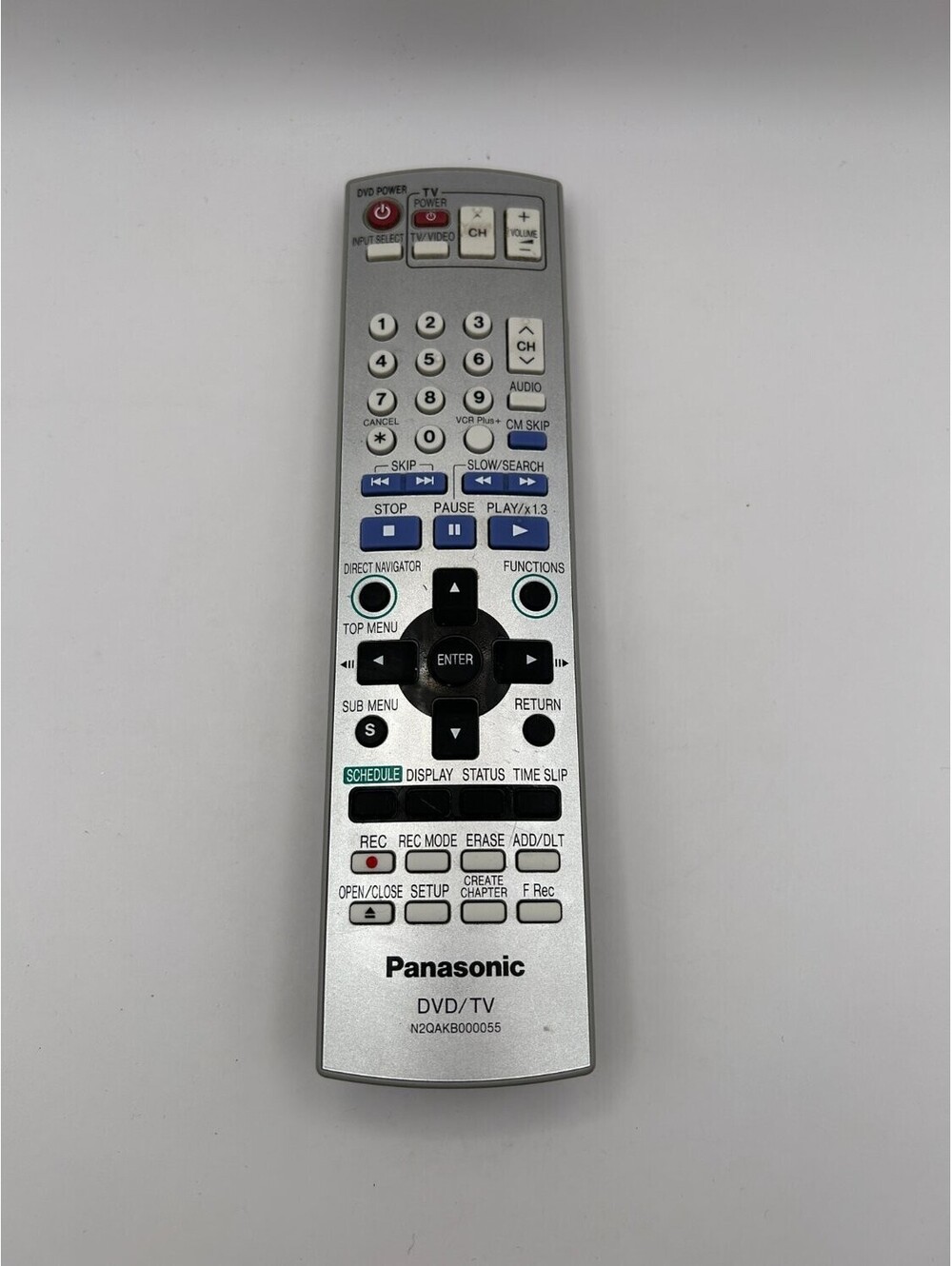 Panasonic N2QAKB000055 DVD Recorder Remote Control Infrared OEM Original